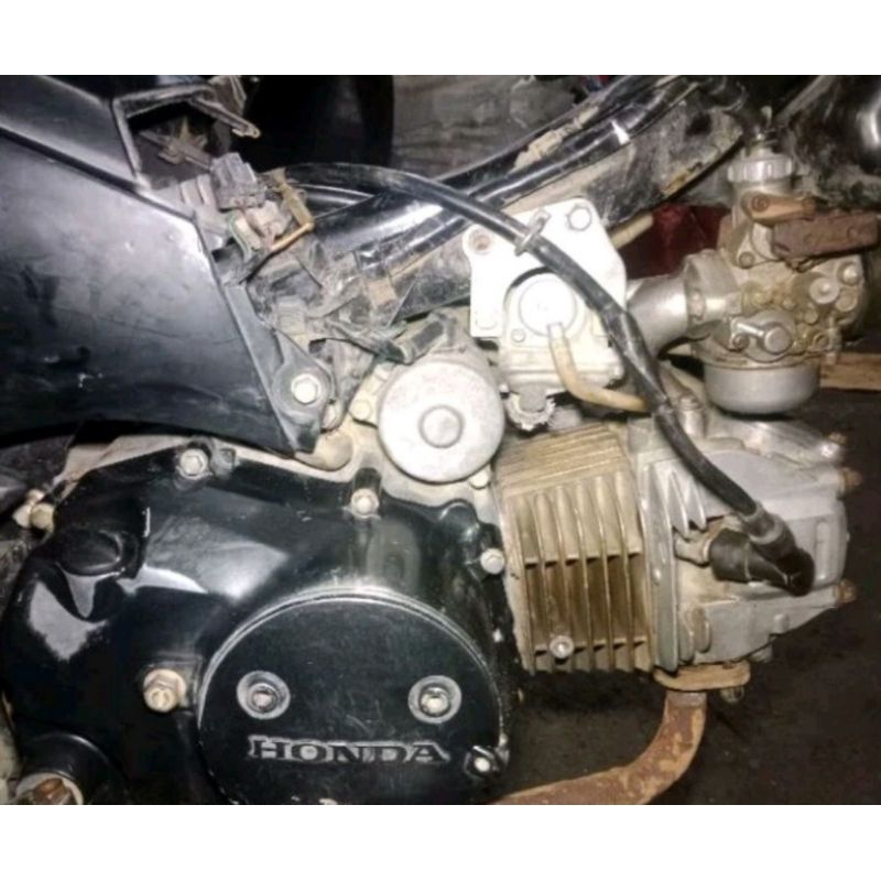 Mesin Supra x 125 satu set full pengapian PNP juga untuk karisma, Mesin halus jaminan