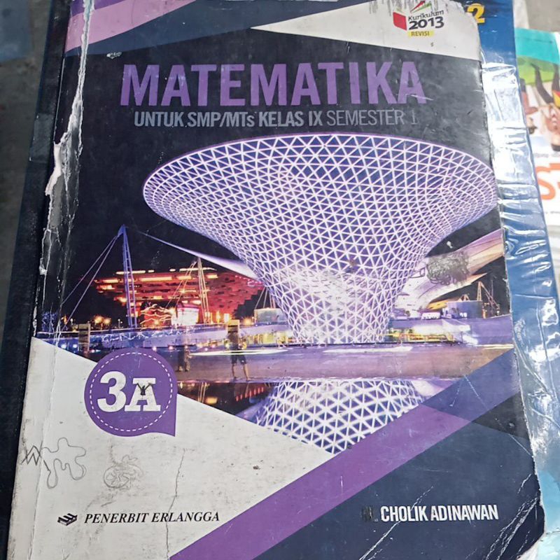 buku matematika kelas 9 penerbit Erlangga