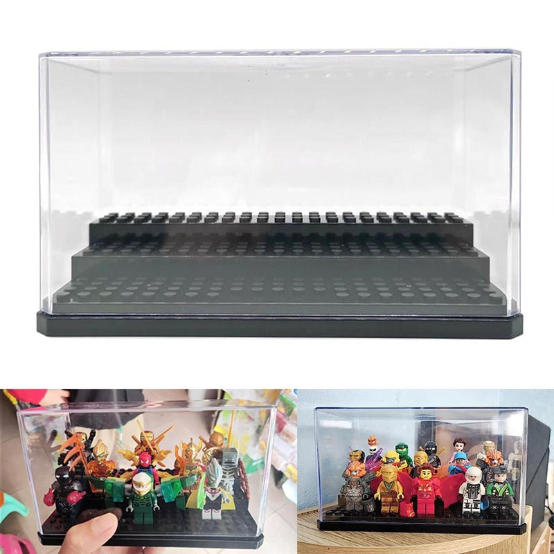 Kotak Display Figure Minifigures Bahan Akrilik 18*9*10cm Koleksi Figure display Showcase Box Display