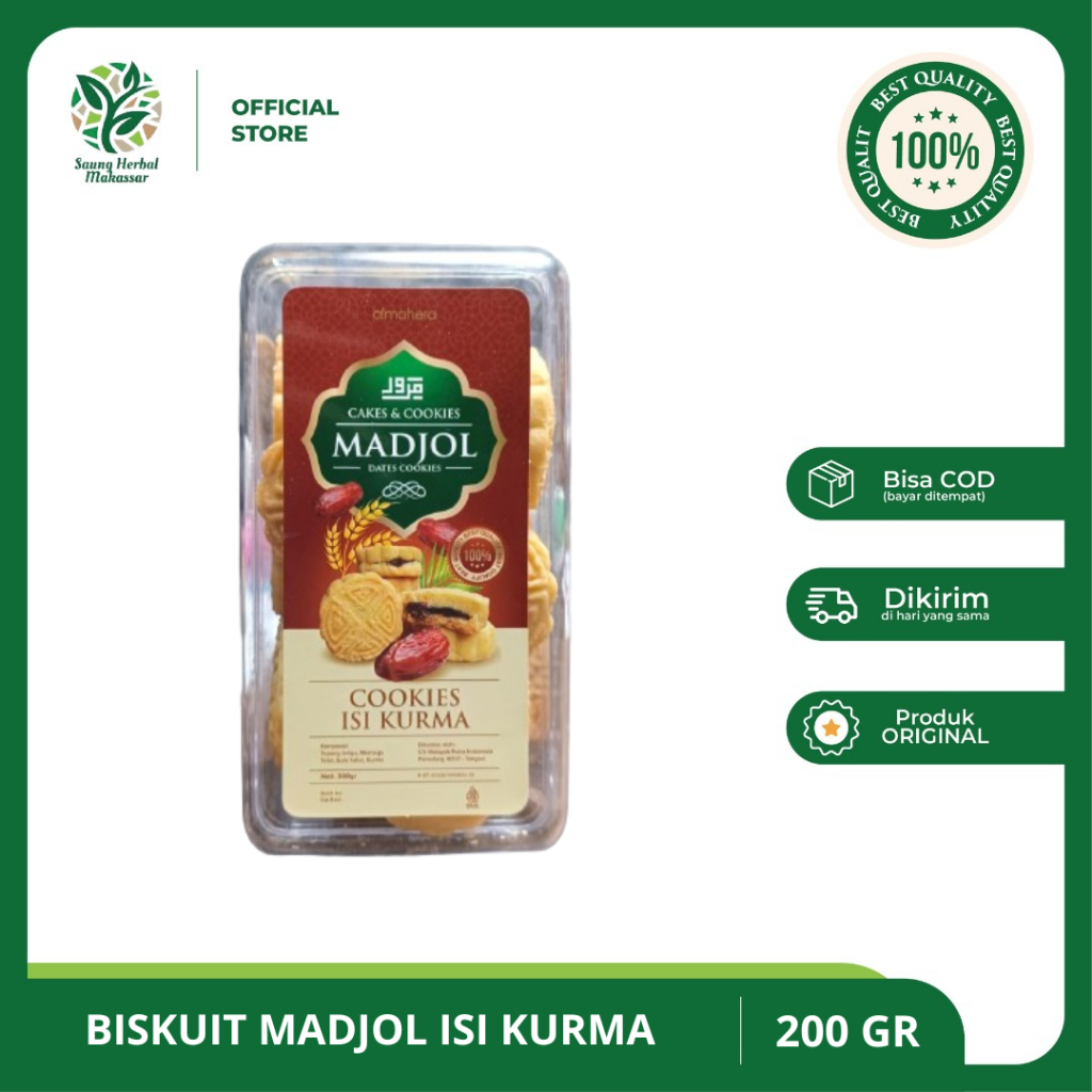 

Biskuit Kurma Madjoel 200gr