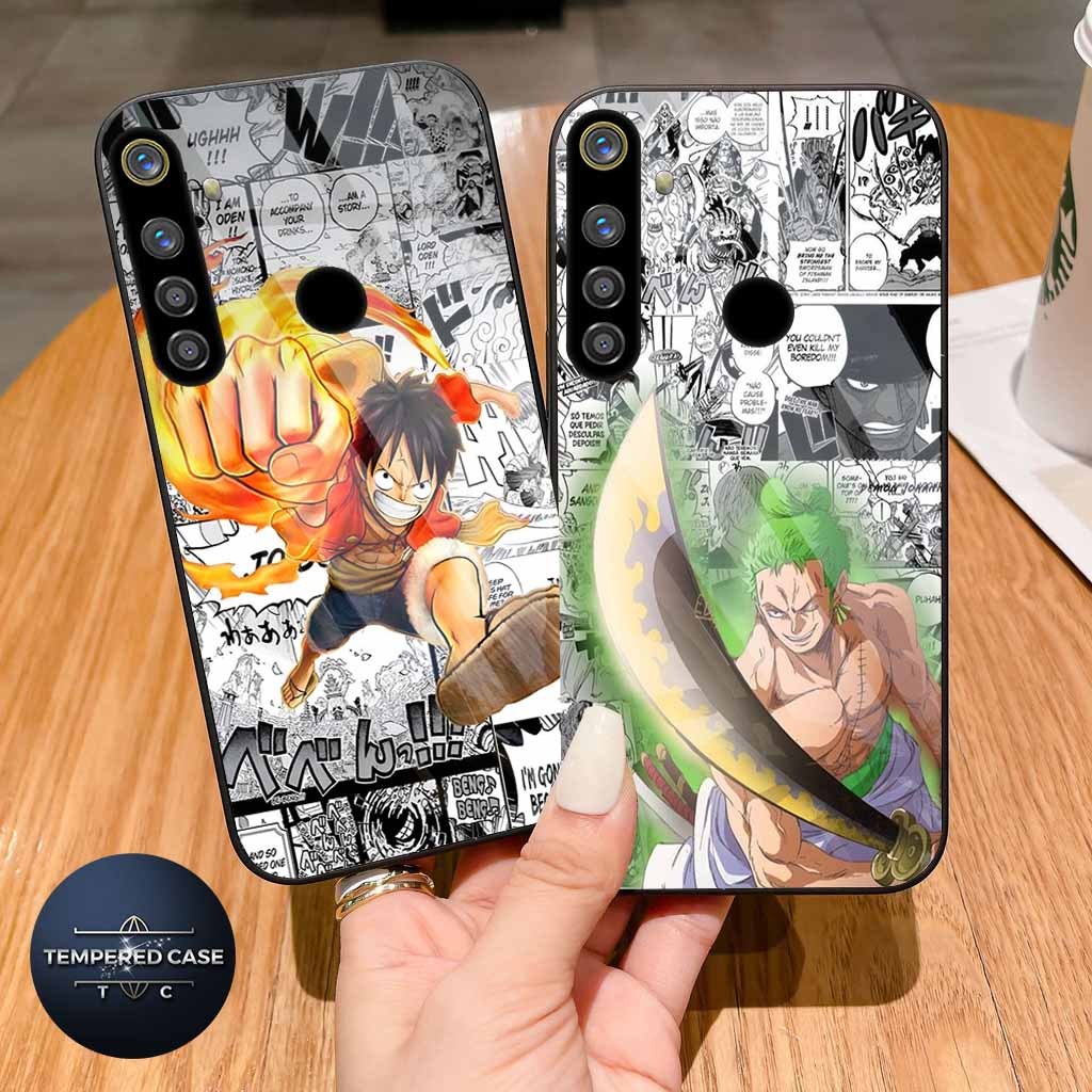 SOFTCASE GLASS KILAU KACA REALME 5 PRO  CASE KACA REALME 5 PRO TEMPREDCASE