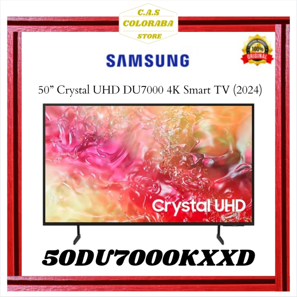 TV SAMSUNG UA50DU7000 SMART TV 50 INCH LED 4K UHD 50DU7000 50DU 50DU70 UA50DU7000KXXD