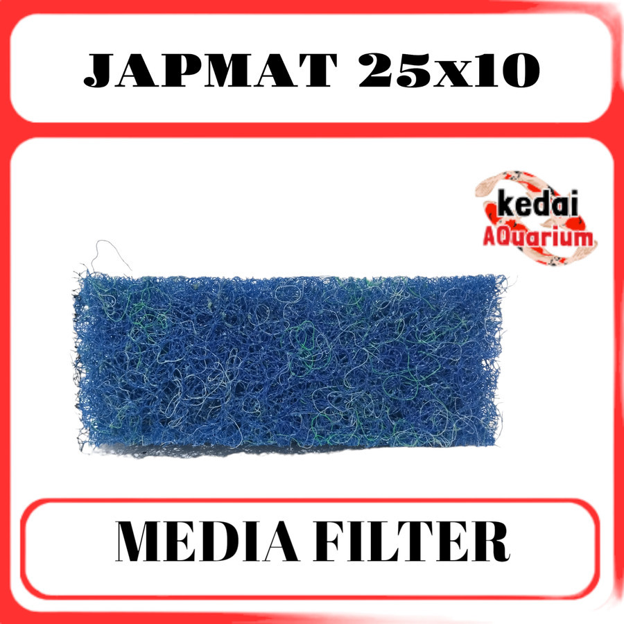 Japmat 25x10x3.8 cm Japmate Biomate Media Filter Aquarium Kolam Aquascape