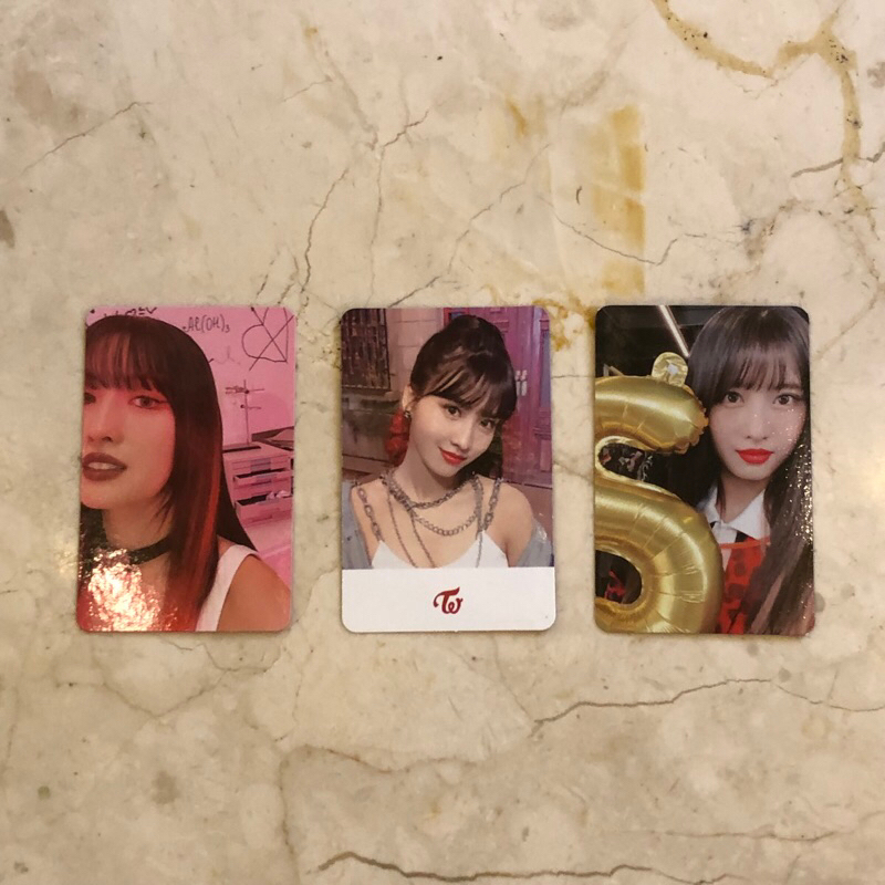 Momo Twice Photocard Take all Official