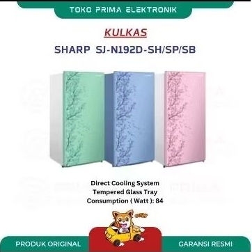 kulkas Sharp 1 pintu SJ-N192D