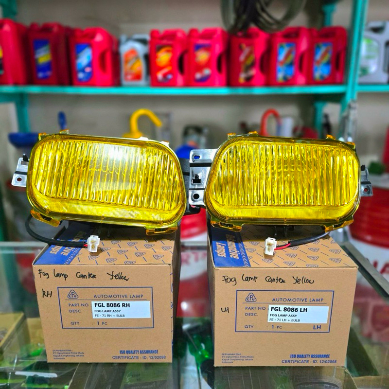 Fog Lamp Canter Kiri LH dan Kanan RH CPU // Lampu Kabut Canter // Lampu Tanduk Canter