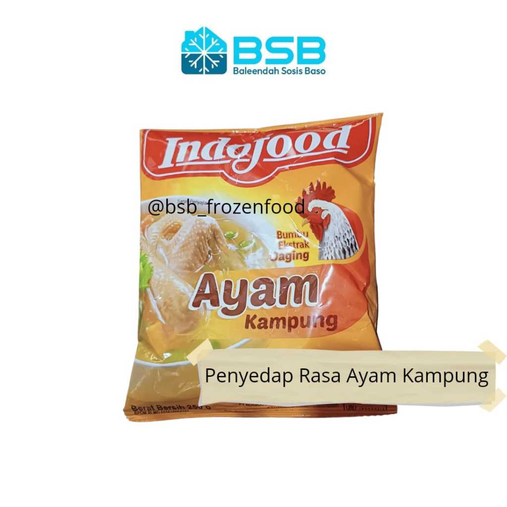 

Indofood Bumbu Kaldu Ayam Kampung 250 gr Kaldu Ekstrak Penyedap