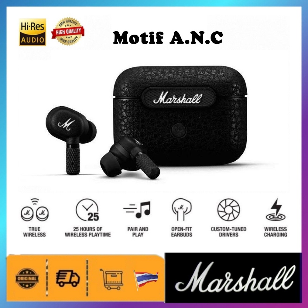 COD Marshall anc marshall headphones Bluetooth earphone wireless inear headphones n B3L8