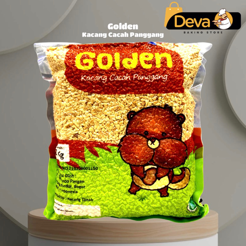 

Golden Kacang Cacah Panggang 1kg