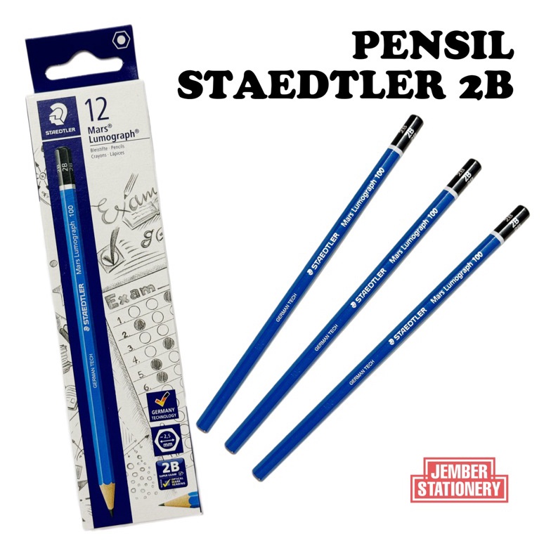 

KODE N7C9 12pcs Pensil Staedtler 2B