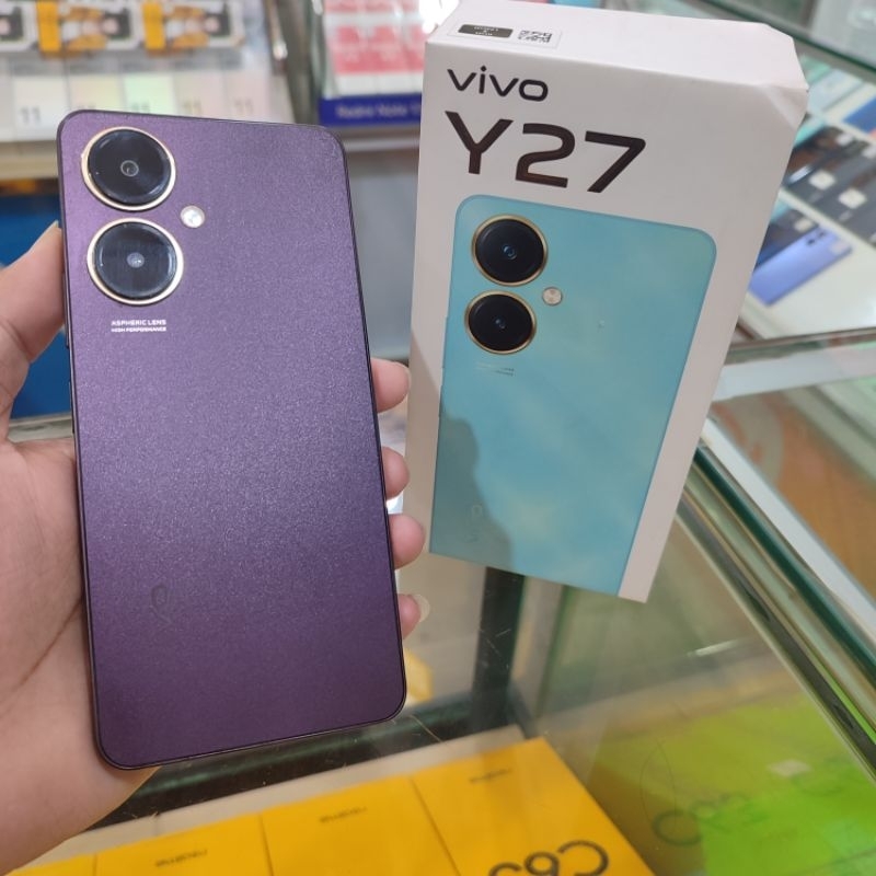 VIVO Y27 RAM 6+6/128 [SECOND] MASIH GARANSI RESMI MULUS FULLSET