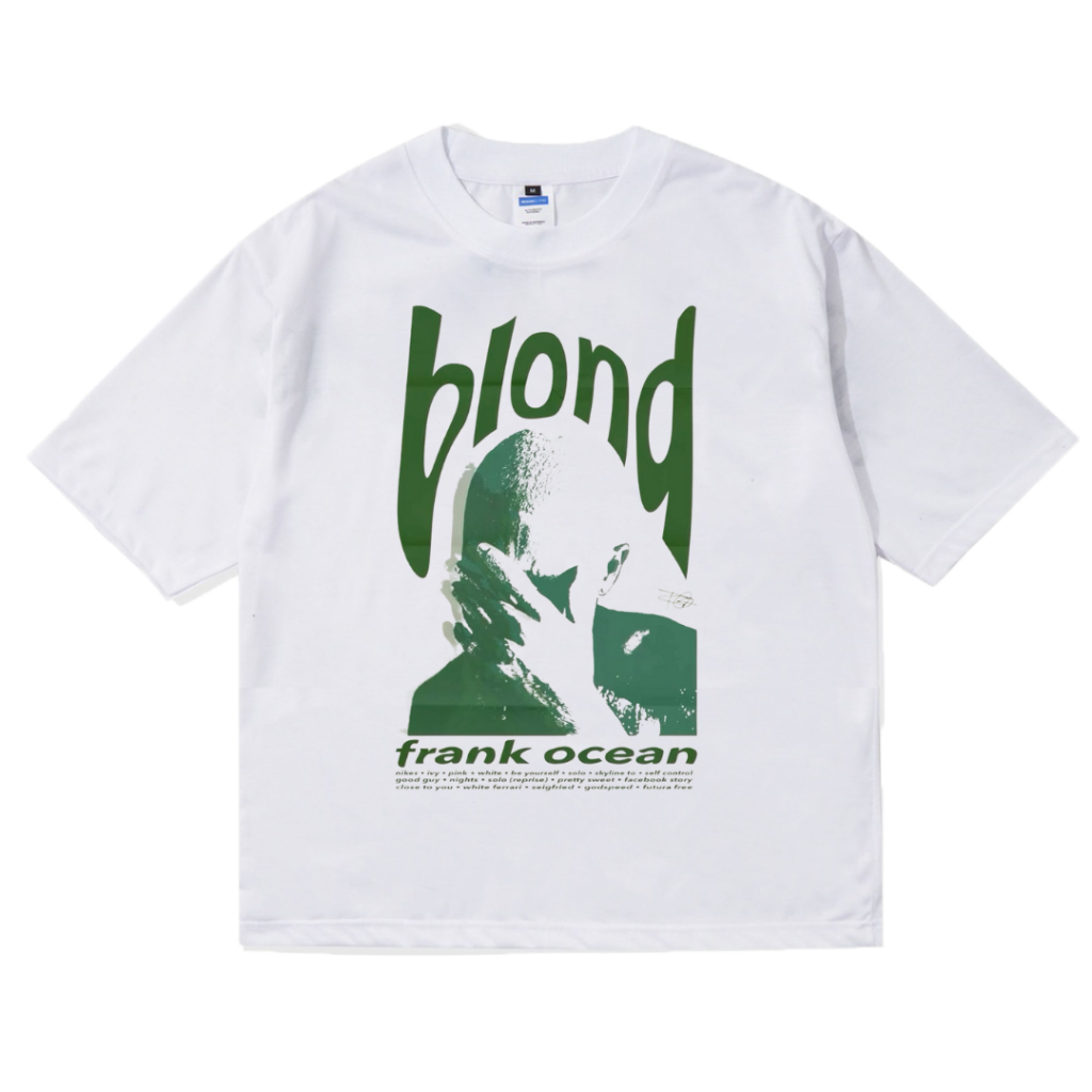 Kaos Frank Ocean Blond | Kaos Bootleg Vintage | Kaos Vintage Oversize | Kaos Pria Distro | Kaos Over