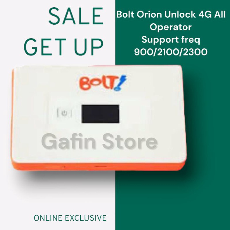 BOLT Orion 4g all GSM Freq 92123 q A1X7
