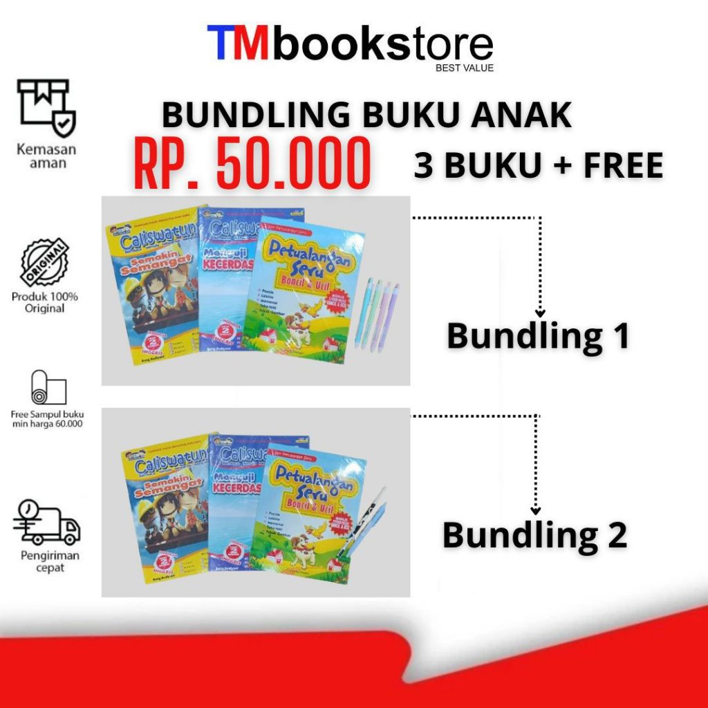 BUNDLING BUKU ANAK + FREE