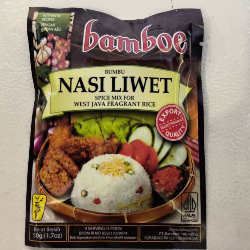 

Bamboe Bumbu NASI LIWET 50gr