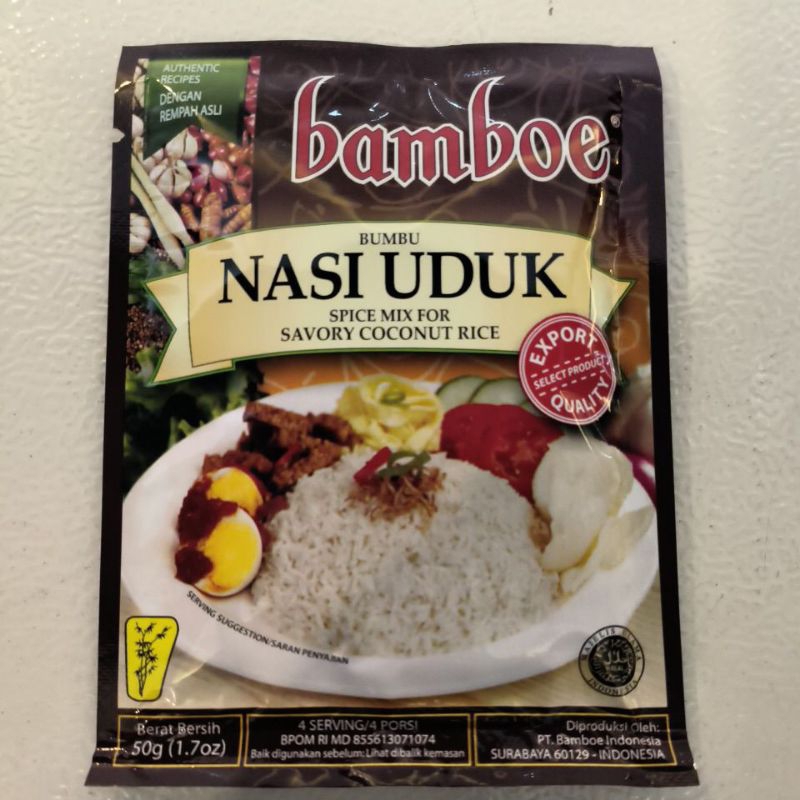 

Bamboe Bumbu NASI UDUK 50gr