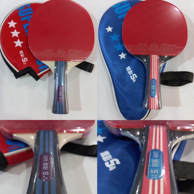 KODE Q3U7 Bet Pingpong 729 Carbon Super Color Bintang 3 4 5 6
