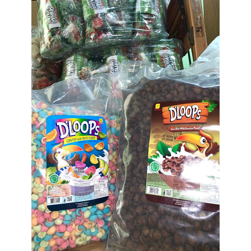 

[1kg] DLOOPS Sereal Rasa Coklat Buah Kiloan