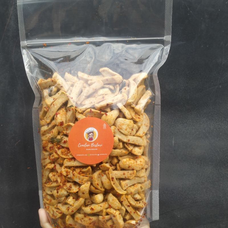 

Basreng Chilli Oil Daun Jeruk ½Kg