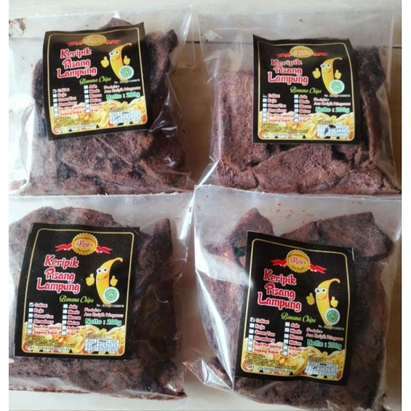 

kripik pisang coklat 1bungkus