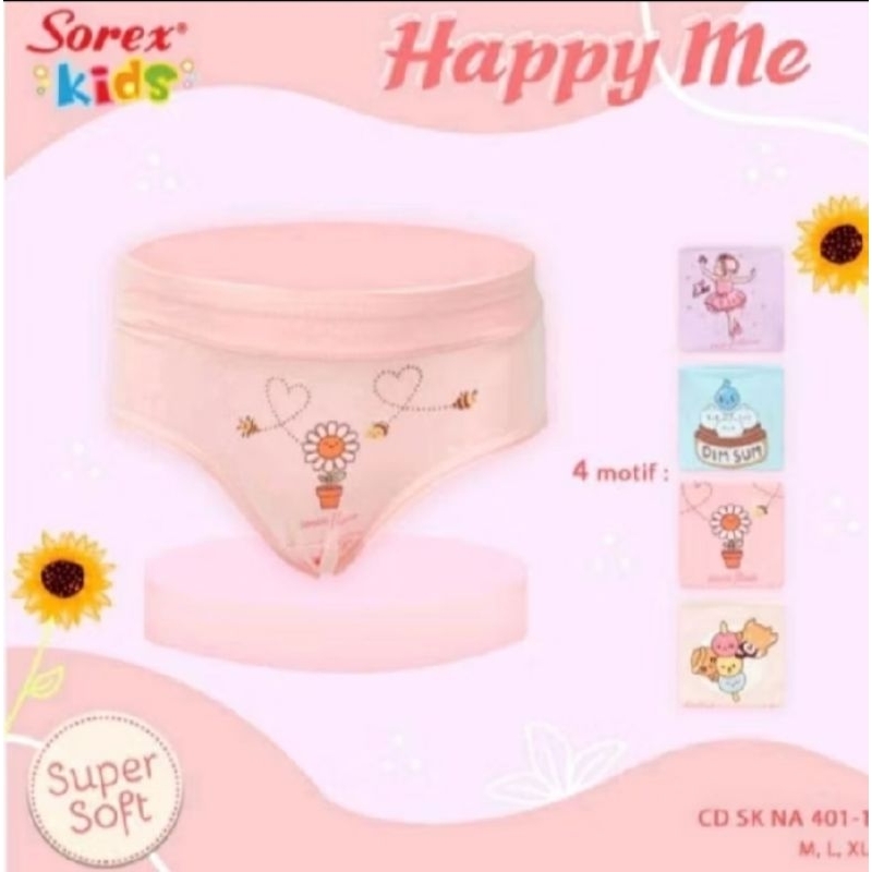 celana dalam Sorex anak perempuan