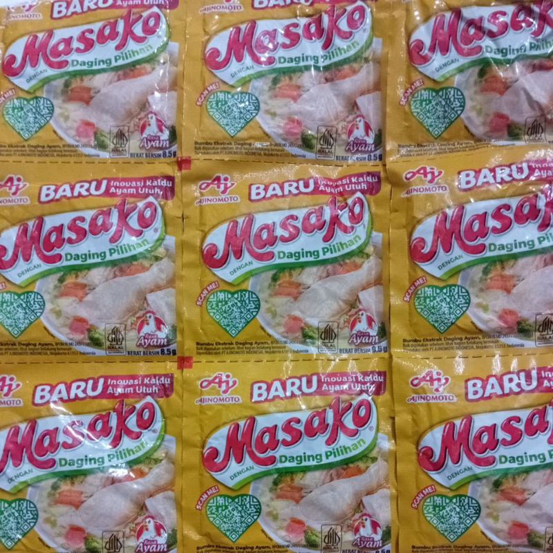 

masako ayam renceng isi 12