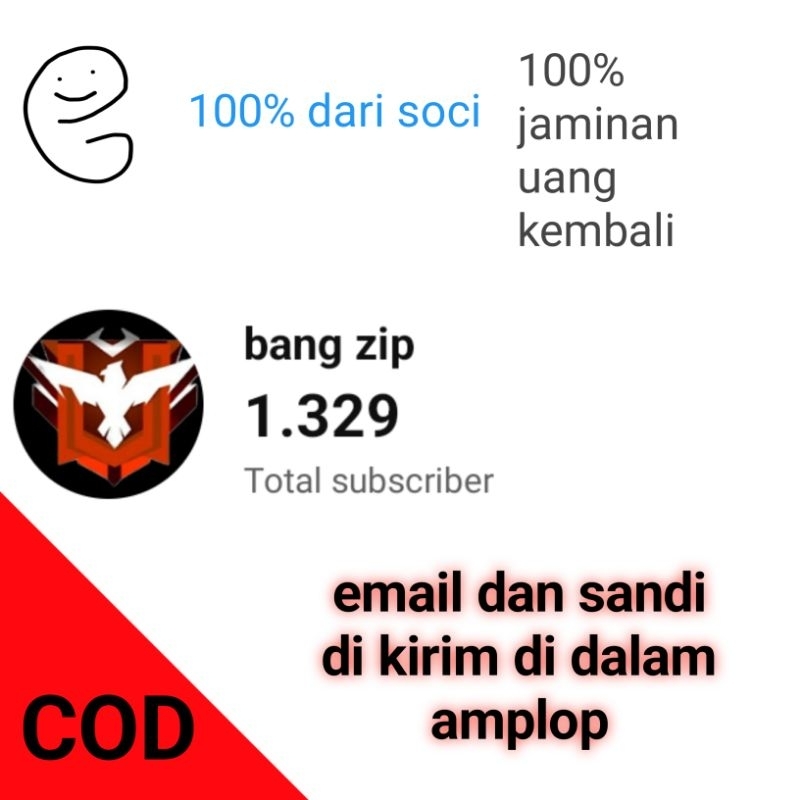 akun YouTube 1000 subscriber || 100% demi tuhan gak nipu || 100% subscriber asli