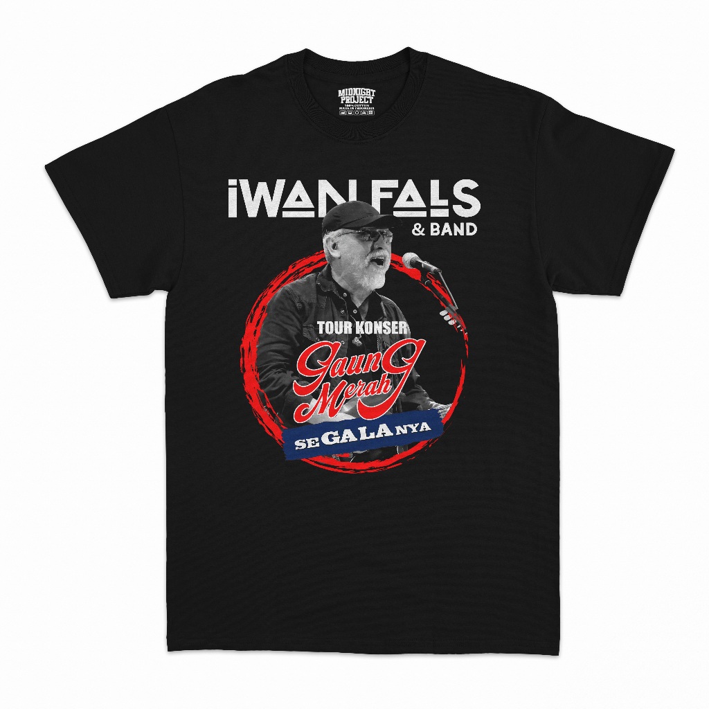 Kaos Iwan Fals - Tour Gaung Merah 2024