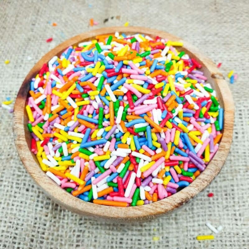 

meses warna alpha/chocolate rice rainbow (500 gr & 1000 gr)