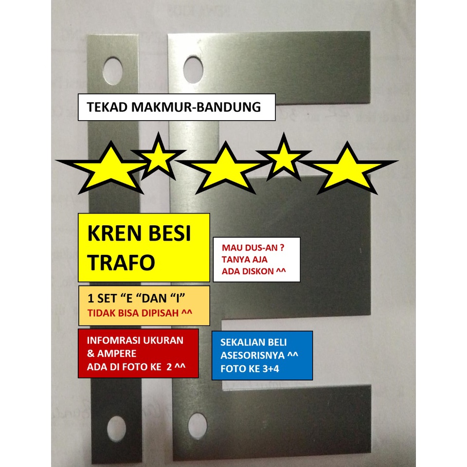 Besi Inti Trafo 9657  Kren Trafo a j O3U7