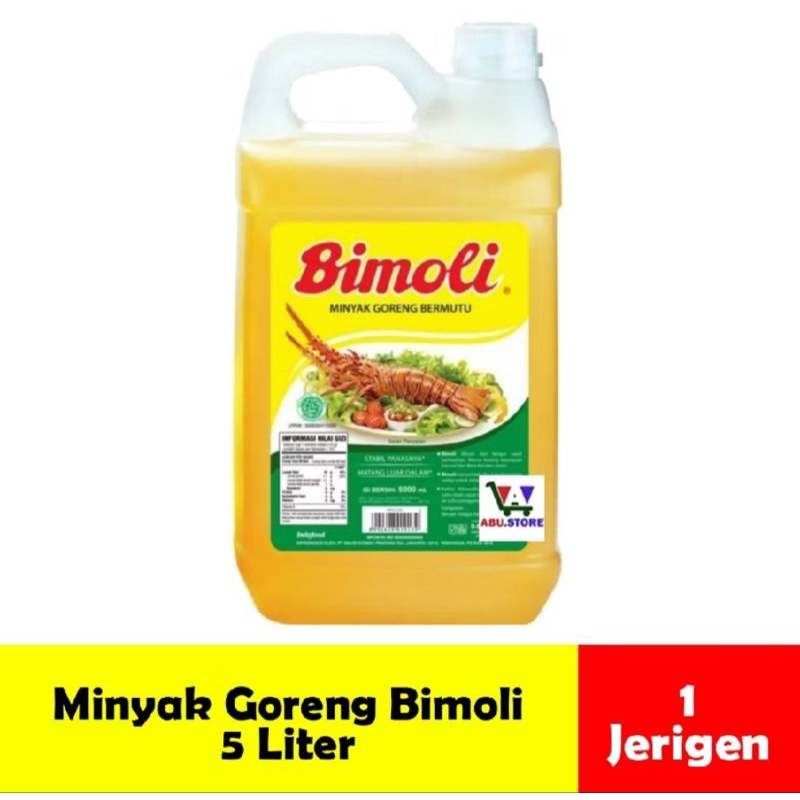 

Bimoli minyak Goreng Jerigen 5Liter