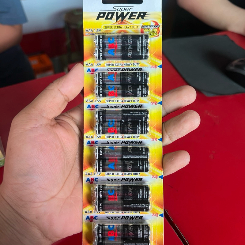 baterai ABC A3 isi 12 pcs / ABC AAA