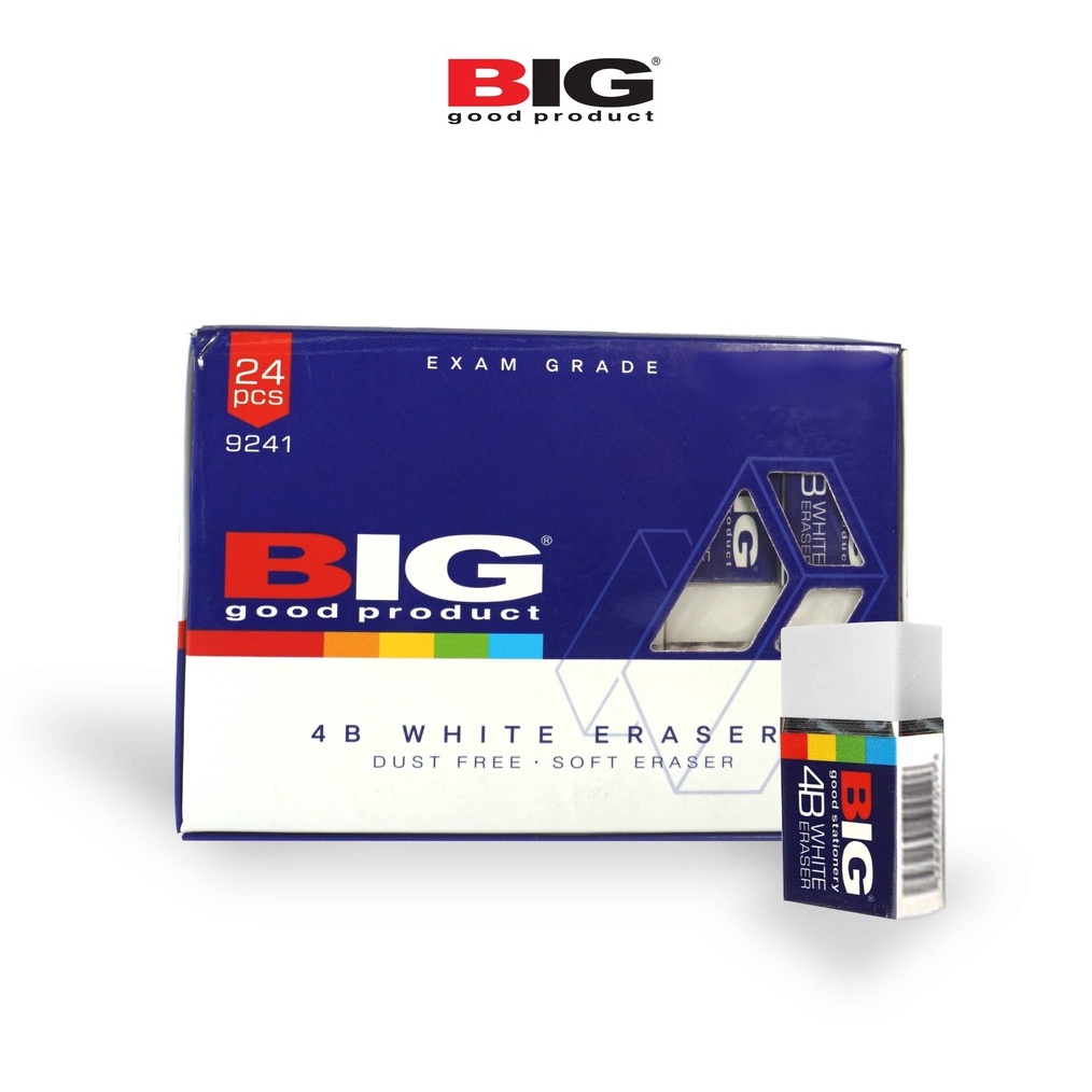 

KODE L7V7 24 Pcs BIG Penghapus Eraser Pensil Putih Besar Dust Free ER9241