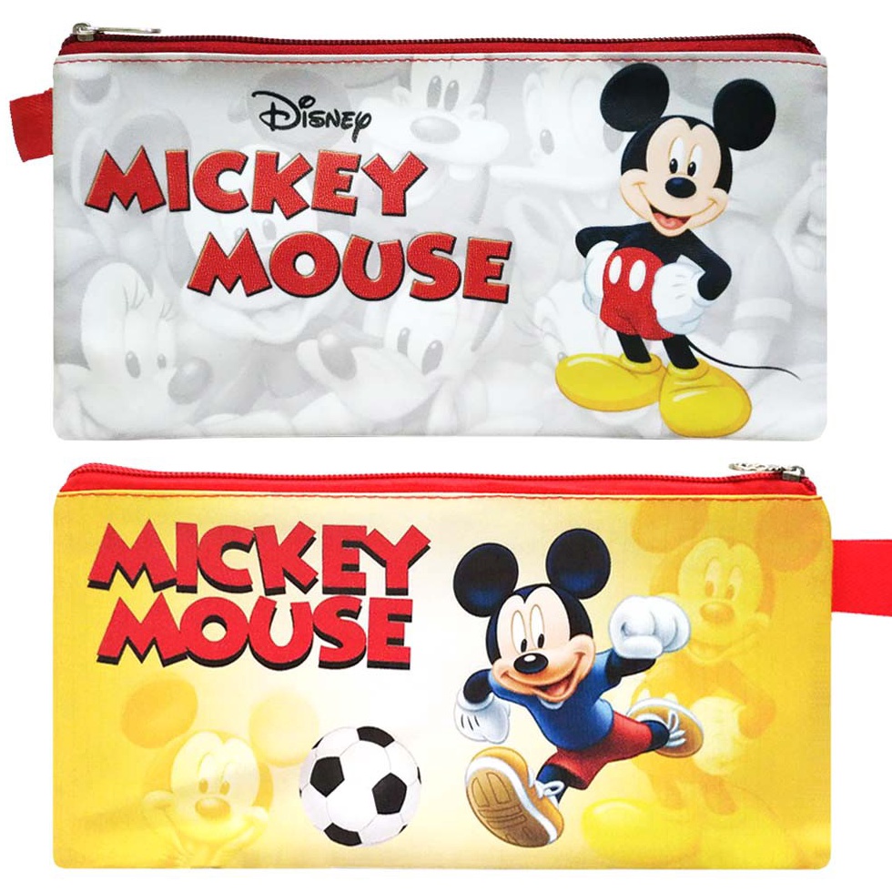 

HOT Mini Case Mickey Football Stationary Organizer Pencil Case Tempat Pensil Travelling Organizer