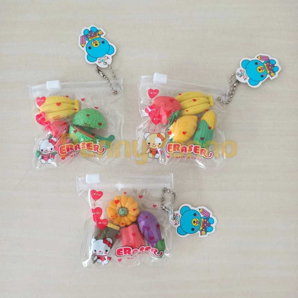 

Penghapus Pensil 3D Bongkar Pasang Model Buah (1 Pack = 4 Pcs)
