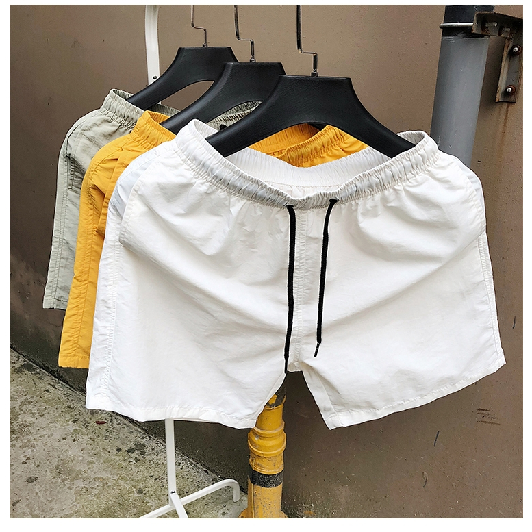 Celana Pendek Parasut Polos Kolor Pria Keren Boardshort Kantong Running