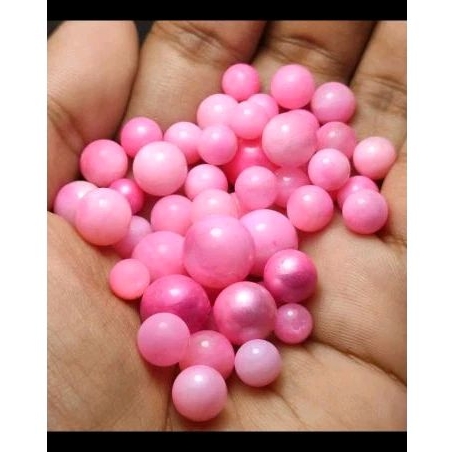 butiran mutiara air laut baby pearls pink mutiara air laut mutiara pink