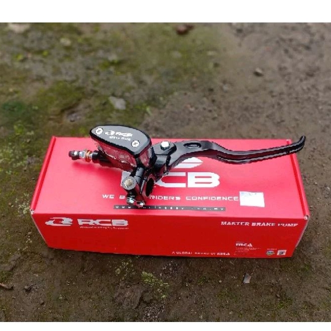 Master rem kanan RCB oval 14 Mili original RCB master rem kanan RCB oval 14 Mili