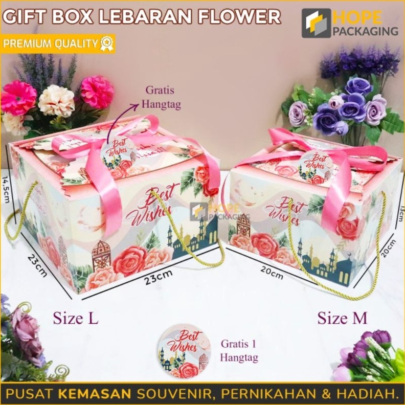 

TREND PRODUCT Gift Box Motif Best Wishes Idul Fitri Hangtag Tali Pita Hampers Kue Kering Lebaran Box Souvenir Idul Fitri Box Motif Bunga Souvenir Box Lebaran Idul Fitri