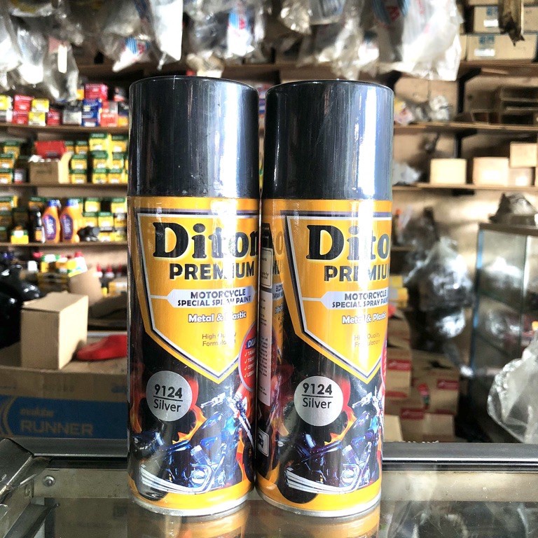 

KODE W6F5 Cat semprot Diton premium 9124 Silver