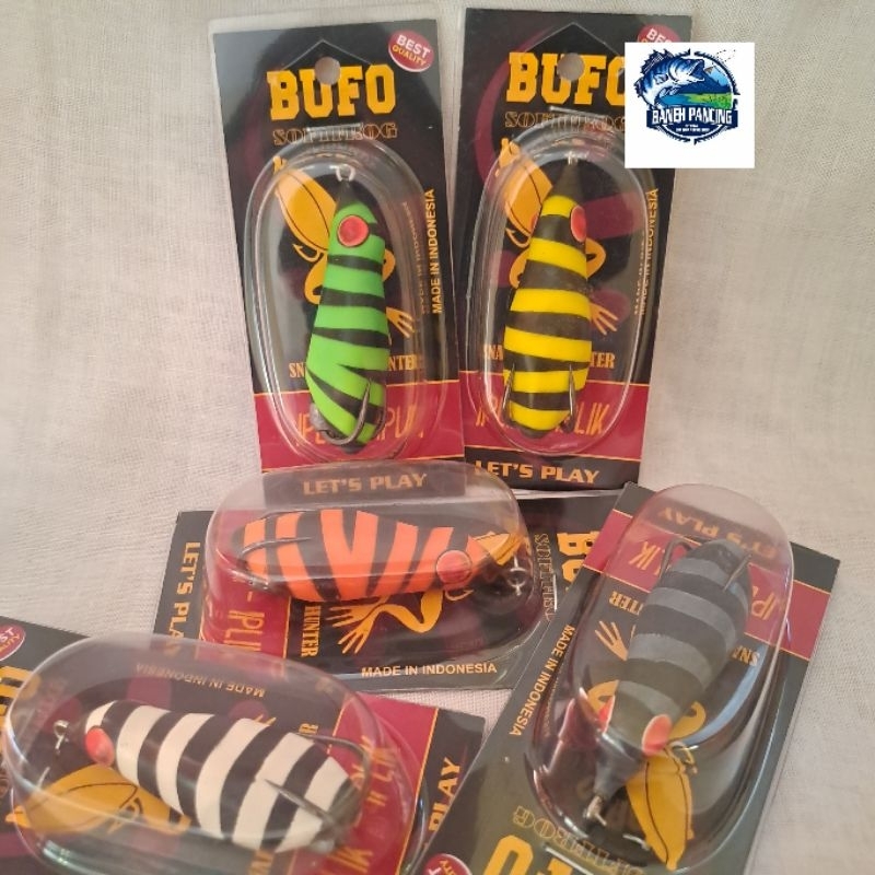 BUFO Soft Frog BERDIRI 5cm / 10gr