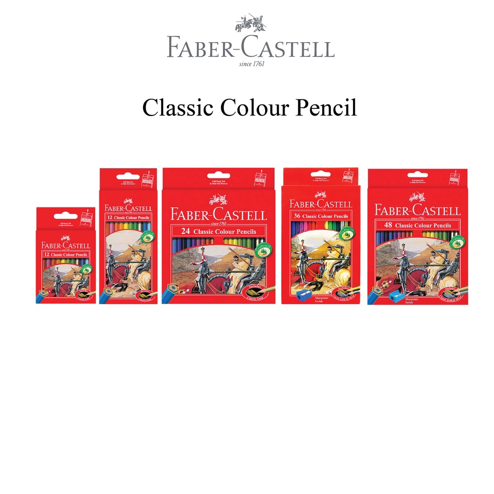 

KODE D7F6 FaberCastell Classic Colour Pencils