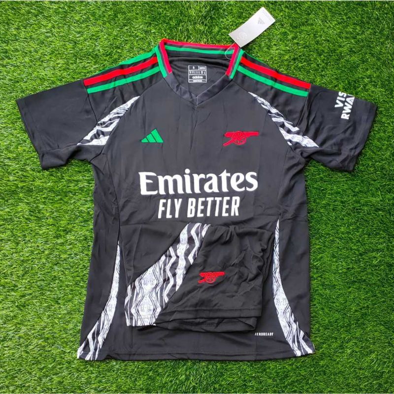 SETELAN JERSEY BOLA ARSENAL AWAY 2024 2O25 GRADE ORI IMPORT