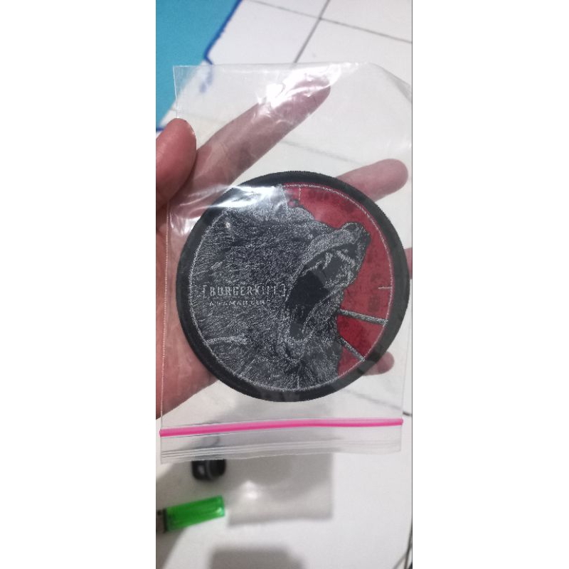 Patch Burgerkill official - Adamantine Cover album