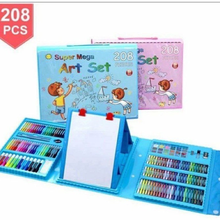 

KODE L1K SUPER MEGA ART SET 28 SET 15 PIECES KRAYON ALAT LUKIS LENGKAP UNTUK ANAK Toserbazaar