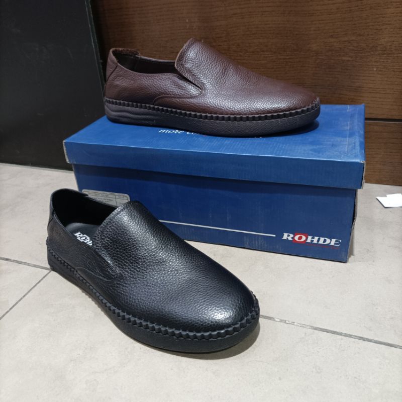 Sepatu slip on pria Rohde 7003