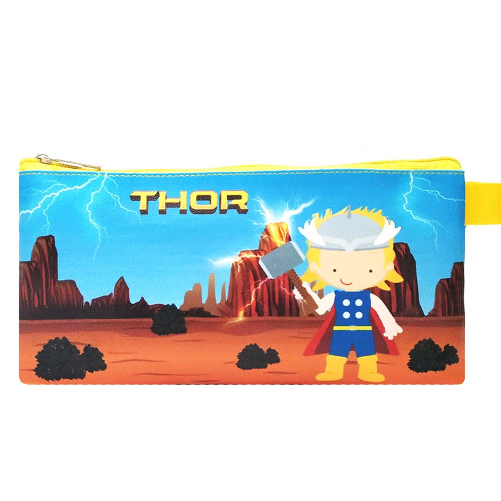 

READY STOK Mini Case THOR KUNING Stationary Organizer Pencil Case Tempat Pensil Travelling Organizer