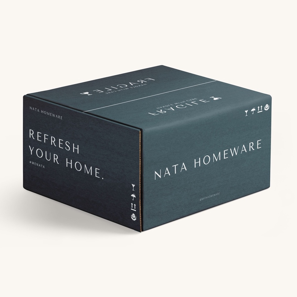 

SPESIAL DISCOUNT XTRA TAMBAHAN KARDUS DOUBLE WALL BESAR KHUSUS NATA HOMEWARE