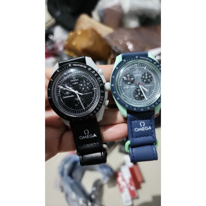 Jam Tangan Omega Tali Premium
