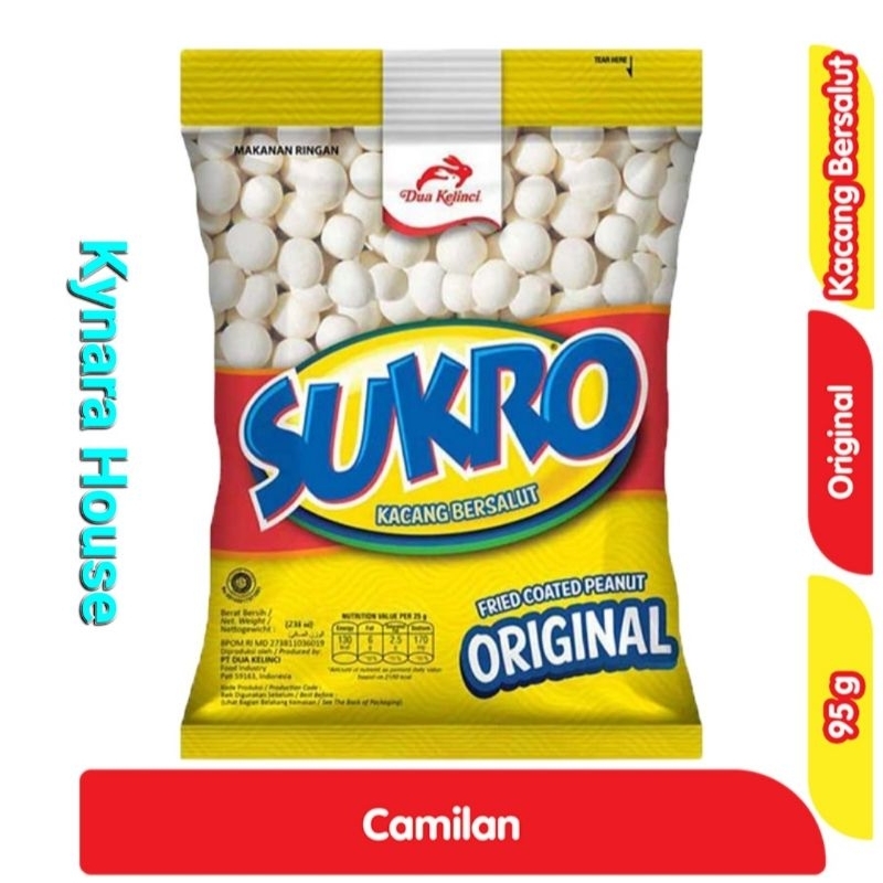 

Kacang Dua Kelinci Sukro 95gr